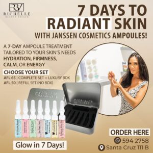 Janssen Cosmetics 7 Days to Radiant Skin – Complete Set + Luxury Box